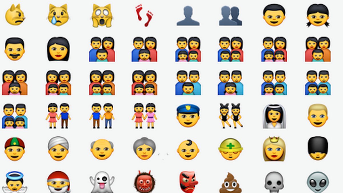 Det var i förra veckan som Apple släppte emojis med olika hudfärger. 